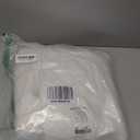 NICETOWN White Linen Sheer Curtains and Drapes 84 inches Long, Rod Pocket & Back Tab semitransparent with Light Through Vertical Window Treatments for Sliding Glass Door & Living Room, 52"W, Set of 2