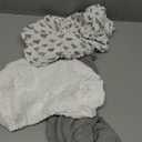 3-Pack Cotton Muslin Bassinet Sheets - Fitted Elastic Mattress Cover for Baby Boys & Girls, Breathable Bedside Bassinet Sheets Neutral Colors (Fits Oval & Rectangle Shape) (Gray)