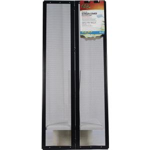 Zilla Fresh Air Terrarium Metal Screen Cover with Hinges (30 X 12 Inches)