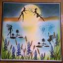 CYFUN DESIGN 6pcs Stamps Jungle Fairy Girl Mermaid Forest Cabin Clear Stamps for Card Making Scrapbooking Paper Crafts Handmade Embossing Stencil Photo Album Decor Template DIY Seal