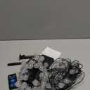 2-Pack 100 LED Orange Solar String Lights Outdoor - 64FT Waterproof Solar Globe String Lights for Outside with 8 Lighting Modes, Solar Outdoor Halloween Decorations for Tree Garden Patio Yard Party