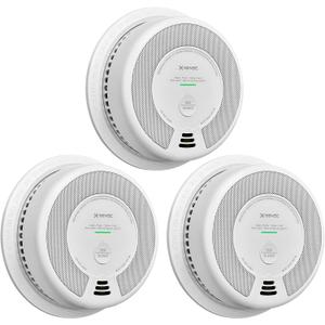 X-Sense 2-in-1 Smoke and Carbon Monoxide Detector Alarm (Not Hardwired), 10-Year Battery-Operated Dual Sensor Fire & CO Alarm, SC06, 3-Pack