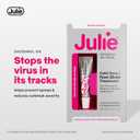 2 x Julie Cold Sore Treatment | 10% Docosanol Antiviral Cream for Fast Relief of Fever Blisters | Over-The-Counter Lip Treatment | Heals & Protects | 0.07 oz Tube