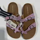 Madden girl, glittery Pink Sandals NWT (3)