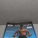 Ally Peaks Pull Up Bar for Doorway | Thickened Steel Max Limit 440 lbs Upper Body Fitness Workout Bar| Multi-Grip Strength for Doorway | Indoor Chin-Up Bar Fitness Trainer for Home Gym Portable (silver2)