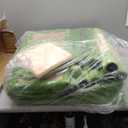 FDW | 54" Cat Tree Tower | Green | Multi-Level Indoor Activity Center with Sisal Scratching Posts, Condos, Plush Perches, Hanging Cat Toys | Sturdy, Easy to Assemble | for Kittens & Adult Cats