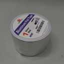 BOMEI PACK Aluminum Foil Tape,Heavy Duty Metal Foil Tape,High Temperature Silver Duct Tape,Perfect for Sealing & Patching,HVAC,Air Ducts,Insulation and Metal Repair (3 Inch)