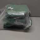 OIAHOMY 4 Pack Storage Baskets for Organizing, Cube Storage Bins for Shelves, Rectangle Storage Baskets With Handles, Woven Baskets for Storage, 12.7''Lx9''Wx7.8''H, Green