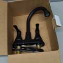 Moen Findlay Spot Resist Brushed Nickel Two Handle 4-Inch Centerset Bathroom Faucet, 84515SRN Black