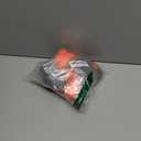 XSY&G Dog Boots,Waterproof Dog Shoes,Dog Booties with Reflective Rugged Anti-Slip Sole and Skid-Proof,Outdoor Dog Shoes for Medium to Large Dogs 4Pcs-Size6 (Size 6:2.9''x2.5'')(L*W) for 52-70 lbs, Orange)