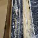 viplov King Size Platform Bed Frame with Adjustable Headboard, Anti-Collision Soft Rounded Corners, Flannel, No Box Spring Needed, Easy Assembly, Noise Free, Cream