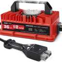 EPOWREY 18 AMP Golf Cart Charger 36 Volt Anderson SB-50 Plug for EZGO Marathon-Lead Acid Battery