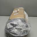 Meditation Floor Pillow Set of 2, Round Large Pillows Seating for Adults, Tufted Corduroy Cushion for Tatami Living Room, 22x22 Inch FP-Grey-R