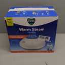 Vicks Warm Steam Vaporizer & Humidifier 1.5 Gallon Tank for Small and Medium Rooms, Night Light, Works with VapoPads and VapoSteam