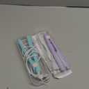 Mini Hair Straightener2 in 1 Straight and Curly 100-240V 20W Tourmaline Ceramic + PlasticMini Flat Iron Small Mini Straightener Flat Iron for Travel, Dormitory or Home (US Plug)