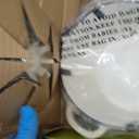 Larder & Vine Enameled Cast Iron Saucepan | 2.2 qt Sauce Pan with Lid | Saucepan with Pour Spouts | Enameled Cast Iron Pot Compatible on All Cooktops & Oven Safe to 500 F | Stone