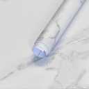 Extra Wide White Marble Contact Paper 48x78 inch Modern Marble Wallpaper Peel and Stick Countertop Waterproof Vinyl Wrap Removeble Self-Adhesive Wall Paper for Bathroom Kitchen Countertop