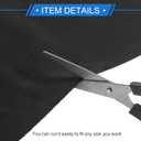 Headliner Fabric 40" L x 60" W Interior Trim DIY Roof Repair Replacement for Car Truck RV SUV Boat Automotive Suede Fabric Black