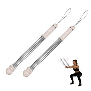 Cordless Battle Ropes with Adjustable Resistance Springs