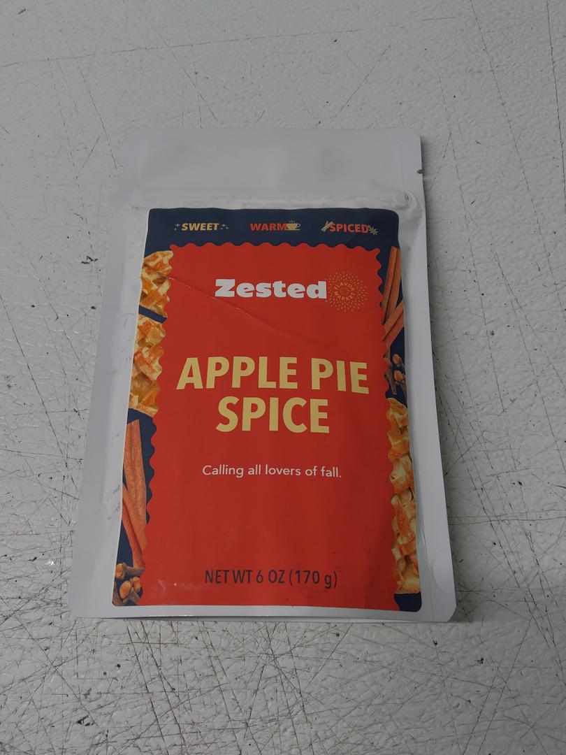 Zested Flavor Market Apple Pie Spice - XL 6 oz Bag - Zested Autumn-Inspired Natural Spice Blend - Gluten-Free and Nut-Free - Goes Great on Snacks, in Baked Treats, and Dips and Spreads 2 Pack, Best By 09/18/2026