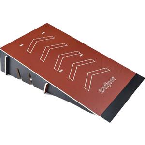 Kids Jumping Ramp for Skateboard, Bike, Scooter, BMX, RC Car and Dirt Bike, 42.91 in, Red