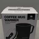 14oz Smart Coffee Mug Warmer - Self-Heating Mug with App Control, 150 Temperature Control, 150-Min Battery, Rechargeable Heated Mug Warmer for Home Office, Ideal Gifts for Dad Mom