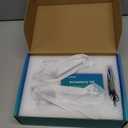 Smart Door Lock with Knob, Keyless Entry Door Locks with Handle, Fingerprint Door Knob for Bedroom/Front Door/Apartment,Generate Passcode Remotely Silver