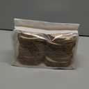 Fuyit Natural Wood Slices 20 Pcs 3.5-4 Inches Craft Wood Kit Unfinished Predrilled with Hole Wooden Circles Tree Slices for Arts and Crafts Christmas Ornaments DIY Crafts