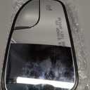 Nakuuly Mirror Glass Passenger Right Side Compatible with 2013-2020 Ford Fusion Side View Heated Convex Mirror Glass with Rear Holder Replace # DS7Z17K707B
