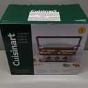 Cuisinart Griddler Indoor Grill, Panini Press, Sandwich Maker & More, 5-in-1 Grilling, Dishwasher-Safe Nonstick Cooking Plates, GR-4NNAS, Stainless Steel