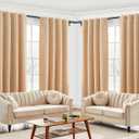 Heavy Duty Corner Window Curtain Rods 36 to 72 Inch, HOTOZON 1 Inch Telescoping Single Drapery Rod, Black, End Cap Finials