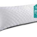 Oubonun Premium Adjustable Loft Quilted Body Pillows - Firm and Fluffy - Quality Plush - Down Alternative - Head Support Pillow - 21"x54"
