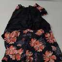 Tempt Me Women Plus Size Tankini Swimsuits - Two Piece Tummy Control Bathing Suits with Shorts 2025 Swimwear (Black Floral)