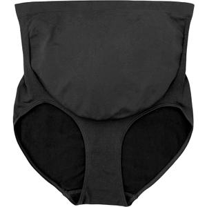 ToBeInStyle Women's High Waist Over The Bump Maternity Underwear, Size 2XL