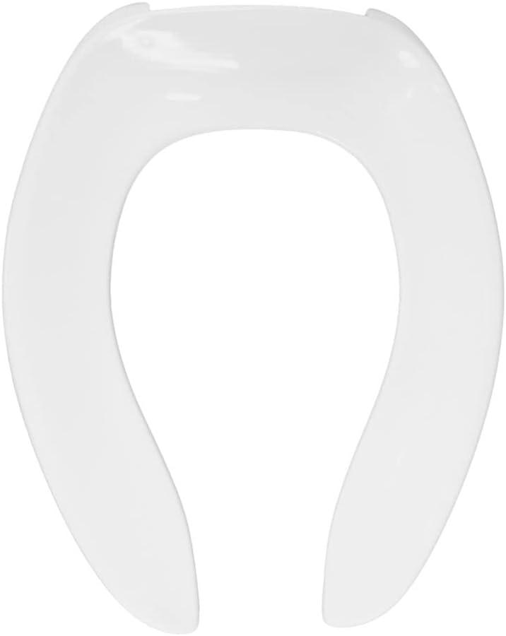 Centoco Elongated Toilet Seat, Open Front, Heavy Duty Commercial, White