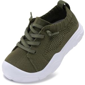 LeIsfIt Toddler Shoes Boys Girls Barefoot Shoes Kids Breathable Sneakers Tennis Shoes Slip on Shoes Size 4