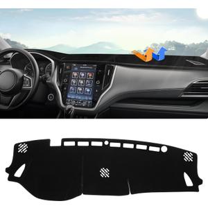 Autorder Dashboard Cover Mat for 2021 2022 2023 2024 2025 Subaru Outback Accessories Dash Cover Upgrade Velvet Dash Mat UV Rays Protector