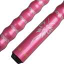 AB Earth 2-Piece 58 Inches Pool Cue/ Pool Stick Ergonomic Design Hardwood Canadian Maple Billiard Cue, 13mm Tip (Pink - 20oz)