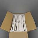 4 Tier Plastic Storage Bins with Lid 24QT, Stackable Storage Containers with Wheels, Folding Storage Boxes, Collapsible Storage Bins, Closet Organizers and Storage for Living Room,Office,Dorm