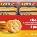 Nabisco Ritz Cracker Sandwiches, Cheese, 10.8 oz Pack Of 2, BBD 05/23/2026