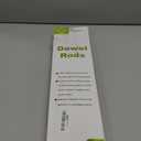 HOPELF 25PCS Dowel Rods - 1/2 x 17.5 Inch Bamboo Sticks - for Crafts, Hardwood Assortment, Wooden Rods