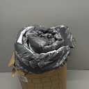 Bedsure Oversized Queen Comforter Set - Dark Grey Bed Set, 3 Pieces Cute Floral Bedding, 1 Soft Reversible Botanical Flowers Comforter and 2 Pillow Shams