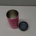 Owala SmoothSip Insulated Stainless Steel Coffee Tumbler, Reusable Iced Coffee Cup, Hot Coffee Travel Mug, BPA Free, 20 oz, Pink (Watermelon Breeze)