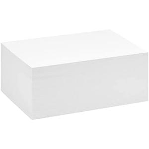 Reskid White Cardstock Thick Paper - Blank Heavy Weight 125 lb Cover Card Stock - 50 Pack (5x7)