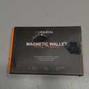 ExtreLife For Magsafe Wallet Stand with Airtag Holder, Strongest Magnetic Wallet for iPhone 17/16/15/14/13/12 Series, ID Window, 4 Card Slots, 10 Cards Holder, Vegan Leather, RFID Blocking, Orange