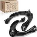 A-Premium 2 x Front Upper Control Arm, with Ball Joint & Bushing, Compatible with Honda Accord Crosstour 2010-2011, Crosstour 2012-2015
