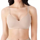 Pink and White T-Shirt Bra Size Large, 2 Pack