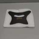 Full Body Gua Sha Tool and Facial Massage Tools, Ergonomic Bian Stone Handle Guasha Scraping for Neck/Arm/Back/Legs andtomach Masseger for Lymphatic Drainage & Cellulite(Black, Large)