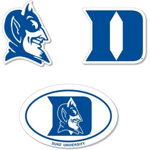Duke Blue Devils Magnet Set  3 Pack Large Auto Magnets for Car, Truck, or SUV  Durable, Outdoor Safe, UV Printed, Fade Resistant, Heavyweight, Made in USA