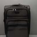 KROSER Softside Expandable Carry On Luggage with Spinner Wheels & Built-in